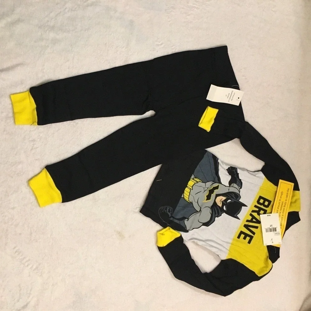 NWT Batman Pajamas Bundle 3T – 2‑Pack Cotton Pajama Sets‎ | Batman Superhero